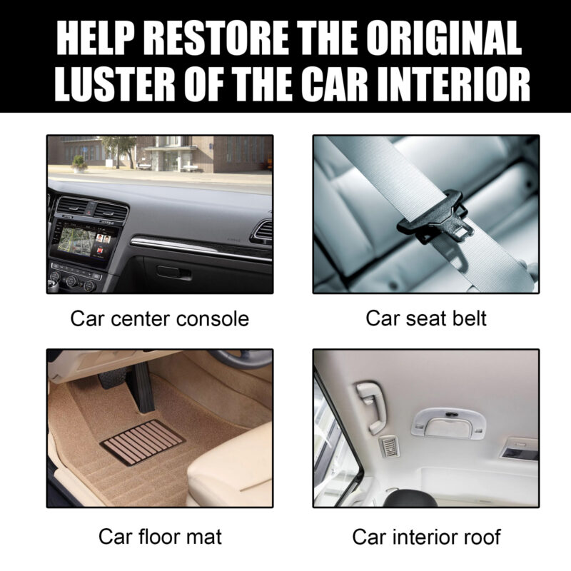 Rayhong Car Interior Cleaner: Multi-Purpose, Fast-Acting, Surface-Safe - Image 4