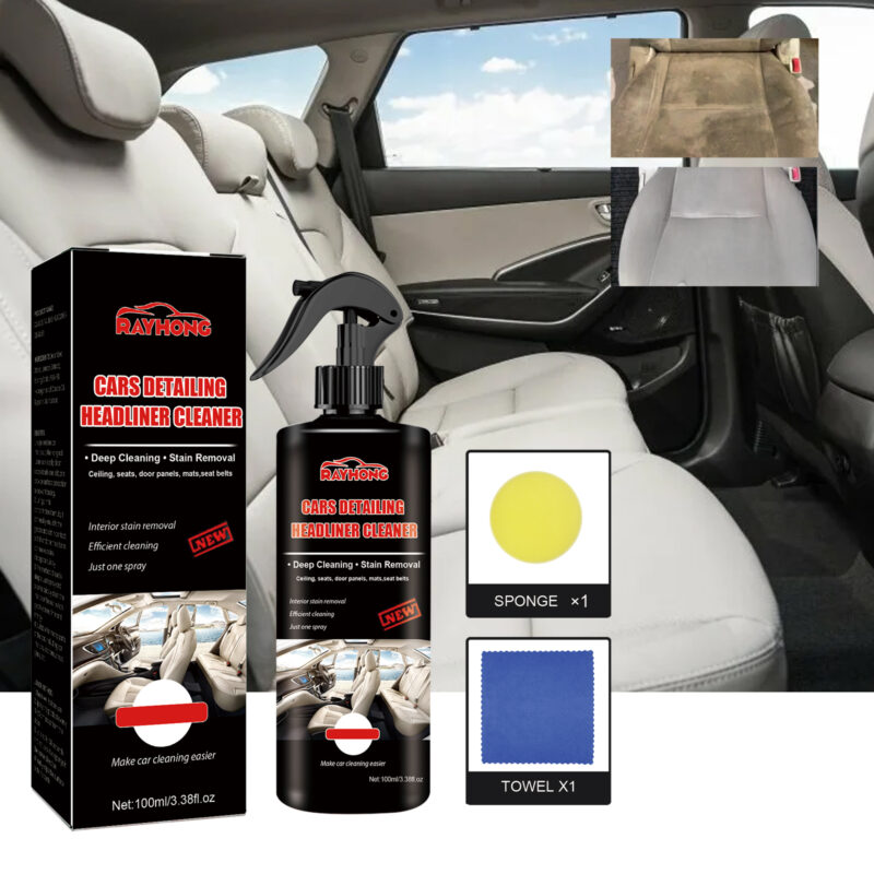 Rayhong Car Interior Cleaner multi-purpose solution for car dash seats vents