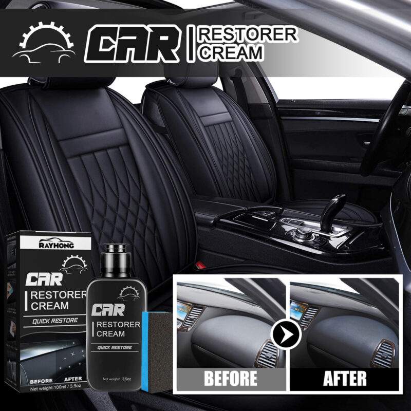 Rayhong Car Interior Cleaner: Multi-Purpose Protective Formula, Safe & Fast-Acting - Image 2