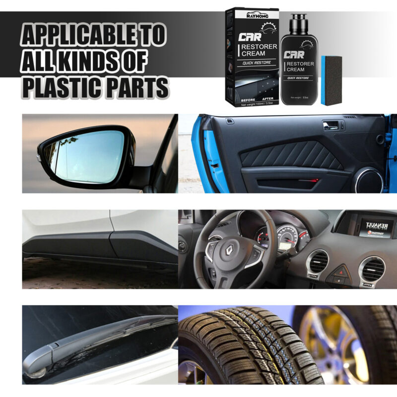 Rayhong Car Interior Cleaner: Multi-Purpose Protective Formula, Safe & Fast-Acting - Image 3