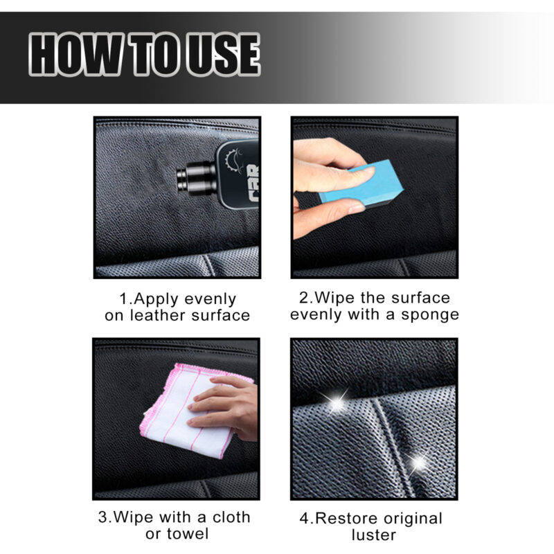 Rayhong Car Interior Cleaner: Multi-Purpose Protective Formula, Safe & Fast-Acting - Image 5