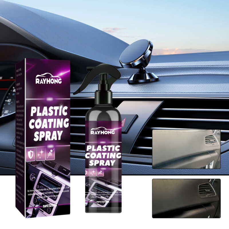Rayhong Car Interior Cleaner Spray – Multi-Purpose, Fast-Acting, Safe for Plastic Surfaces - Image 2