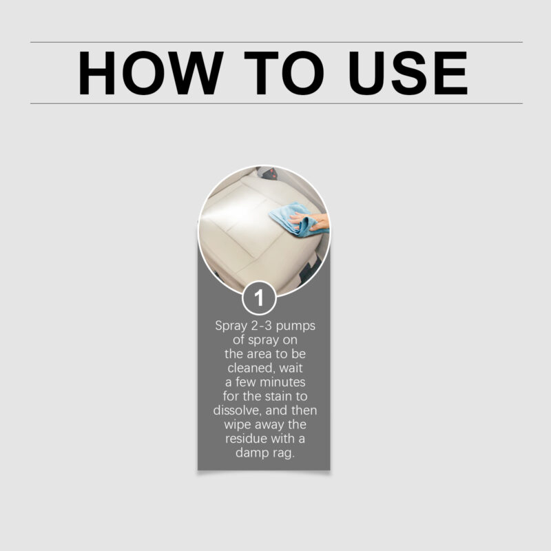 Rayhong Car Interior Foam Cleaner – Multi-Purpose, Fast-Acting, Surface-Safe - Image 6