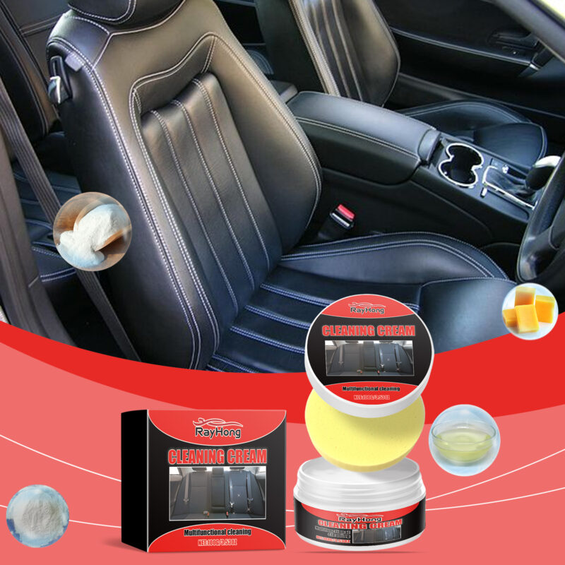 Rayhong Car Interior Leather Reconditioning Cream – Multi-Purpose, Safe Cleaner with Protective Formula - Image 2