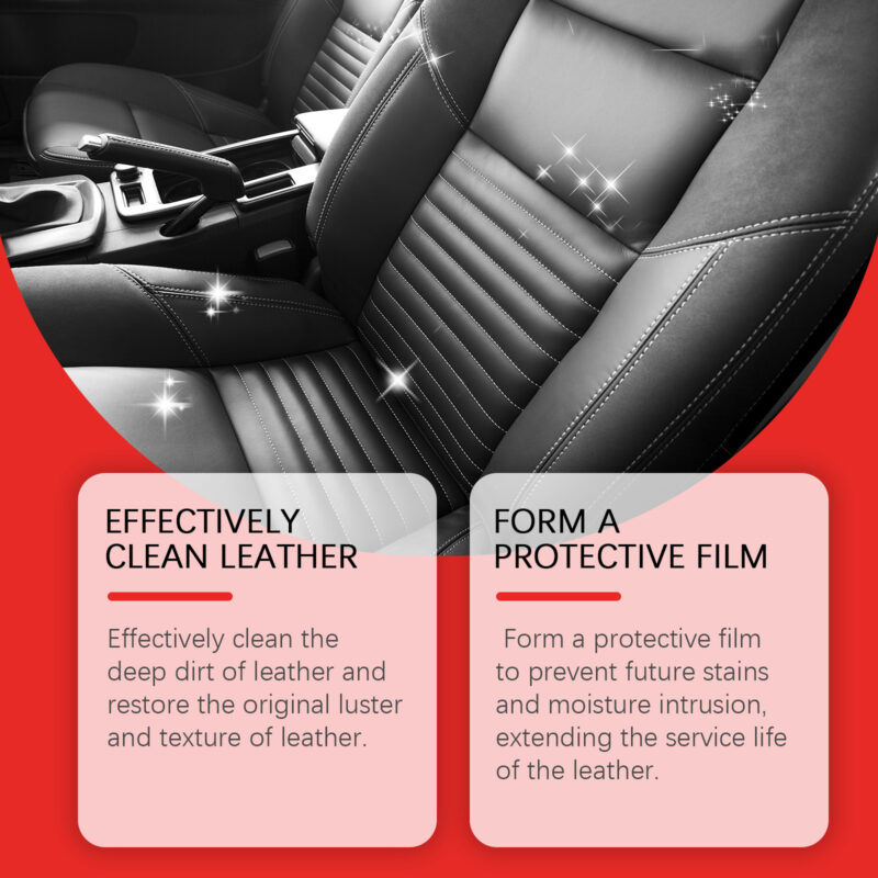 Rayhong Car Interior Leather Reconditioning Cream – Multi-Purpose, Safe Cleaner with Protective Formula - Image 4