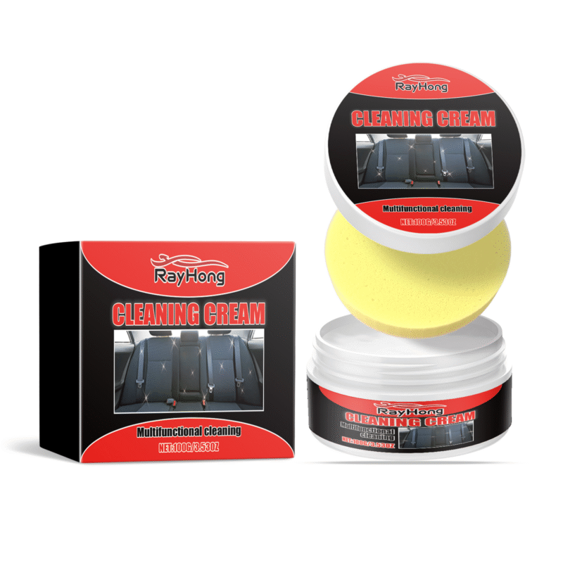 Rayhong car interior leather reconditioning cream multi purpose safe cleaner