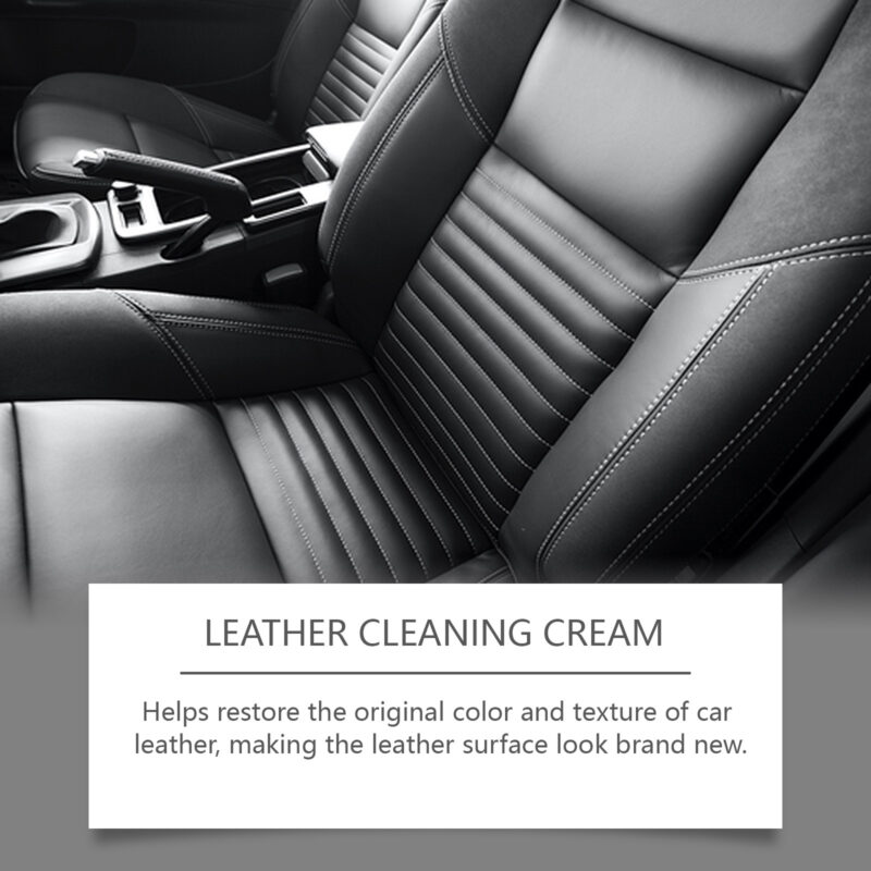 Rayhong Car Leather Cleaner & Renewal Cream - Multi-Purpose, Safe Surface Formula - Image 4