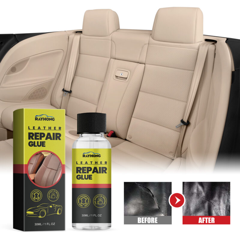 RAYHONG Car Leather Repair Glue – Fast-Acting, Surface-Safe Scratch & Crack Repair Formula - Image 2