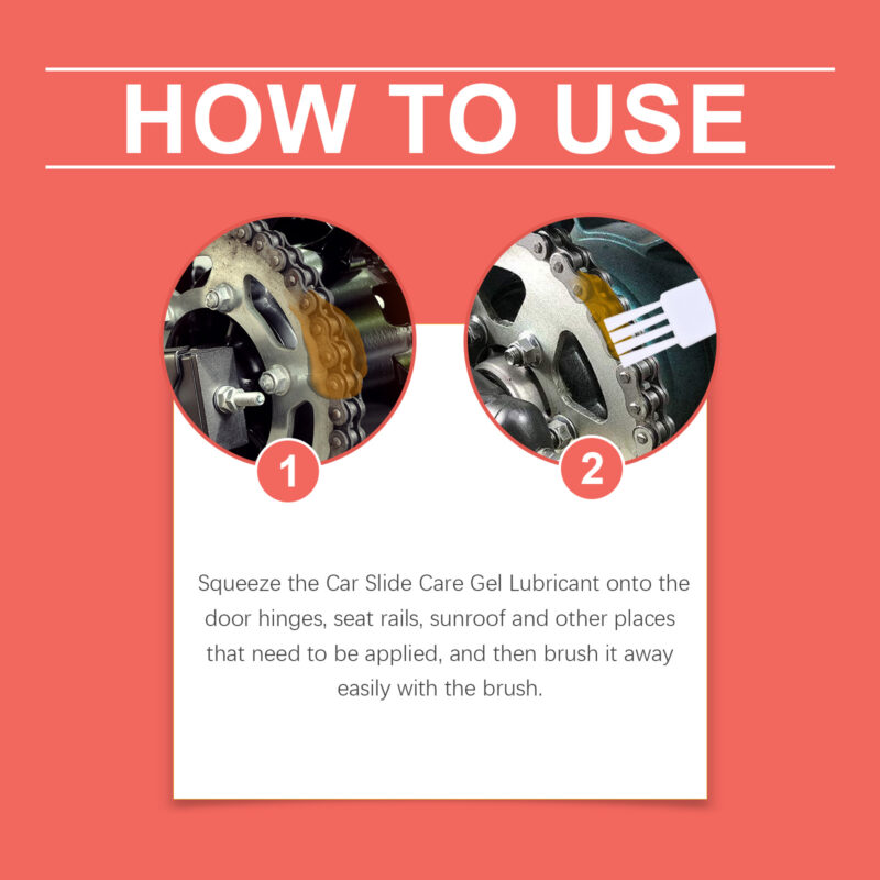 Rayhong Car Lubrication Gel – Multipurpose, Hinge/Sunroof, Anti-Noise, Safe - Image 6