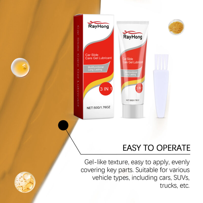 Rayhong Car Lubrication Gel – Multipurpose, Hinge/Sunroof, Anti-Noise, Safe - Image 4