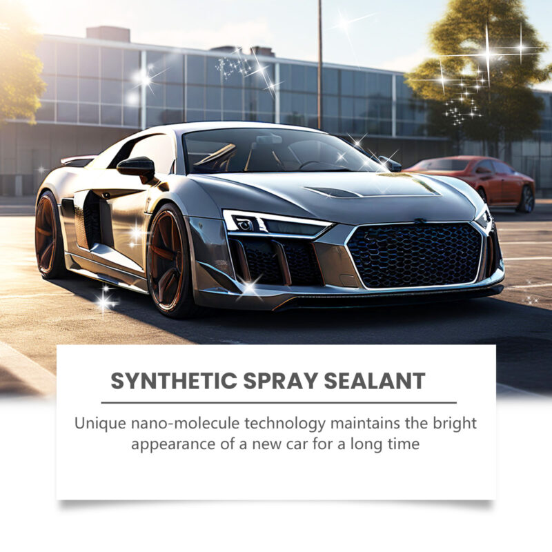 Rayhong Car Paint Protection Spray: Nano Coating for Scratch Repair, Long-Lasting Shine - Image 3