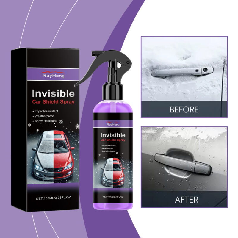 Rayhong Car Paint Protector Spray: Anti-Scratch, Glossy, Surface-Safe - Image 2