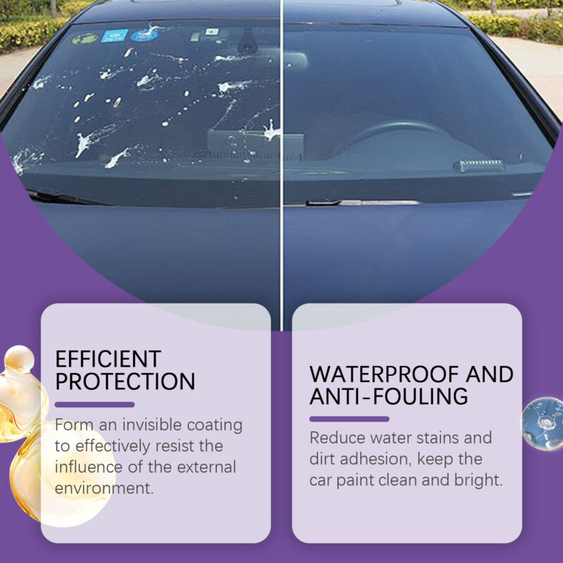 Rayhong Car Paint Protector Spray: Anti-Scratch, Glossy, Surface-Safe - Image 4