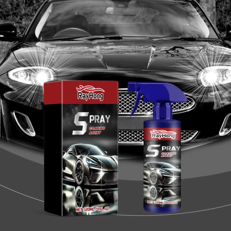 Rayhong Car Paint Protector Spray: Fast-Acting, Safe Gloss Enhancer & Protective Coating - Image 2