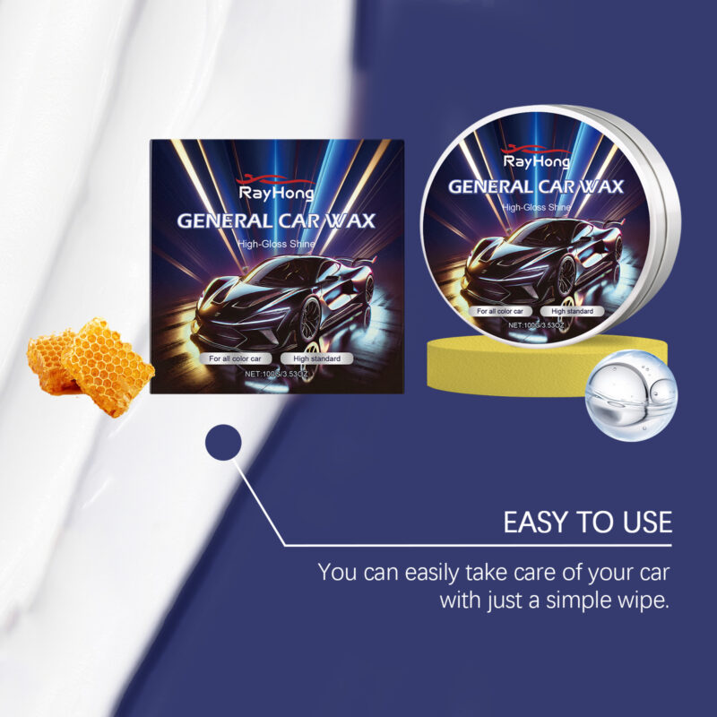 Rayhong Car Paint Scratch Repair Cream – Protective Polish, Safe Fast-Acting - Image 4