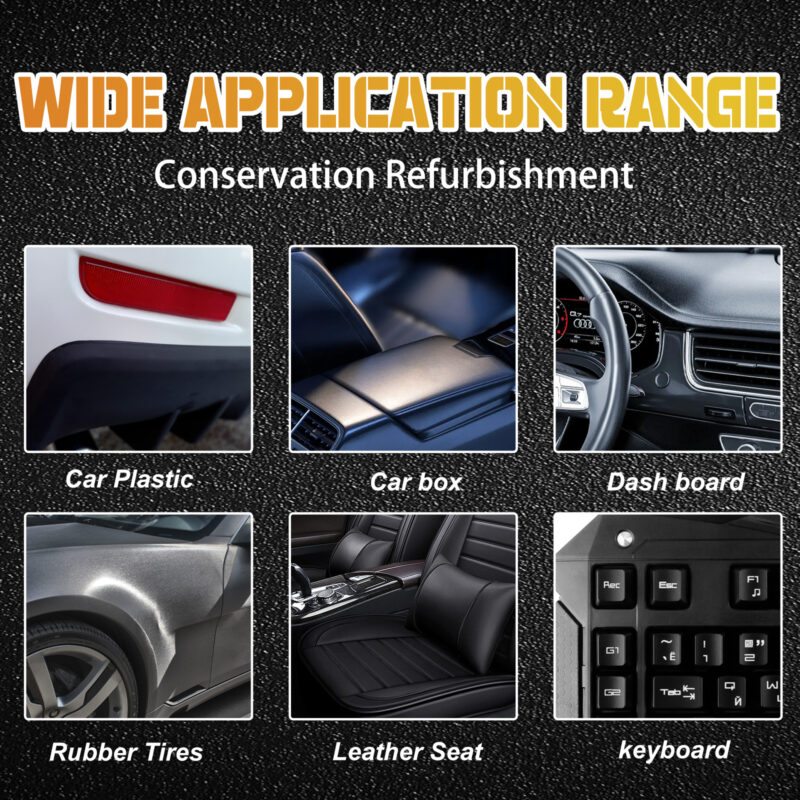 Rayhong Car Plastic & Leather Cleaner - Multi-Purpose, Surface-Safe Repair Agent - Image 3