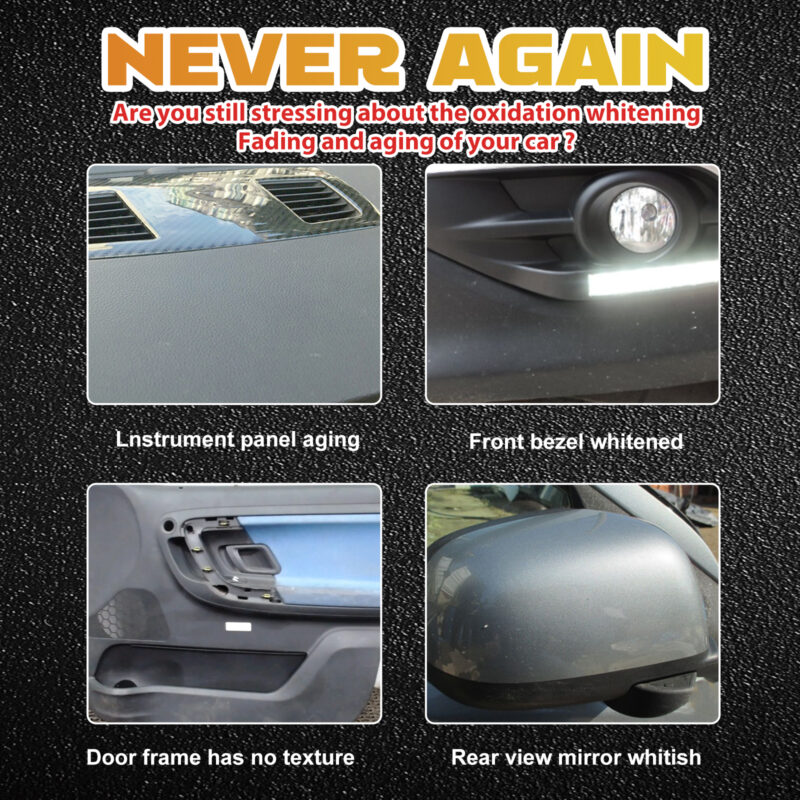 Rayhong Car Plastic & Leather Cleaner - Multi-Purpose, Surface-Safe Repair Agent - Image 4