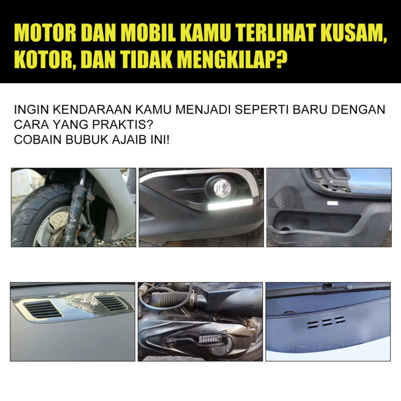 Rayhong Car Plastic Restorer: Multi-Purpose, Safe Formula for Interior Shine & Rust Protection - Image 3