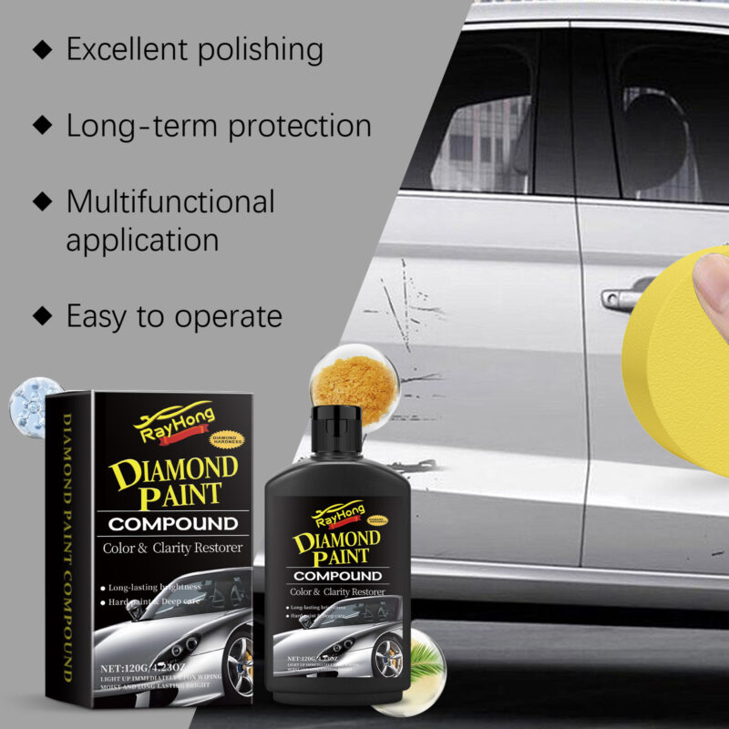Rayhong Car Polish: Fast-Acting Rust Protection, Safe Surface Cleaner - Image 3