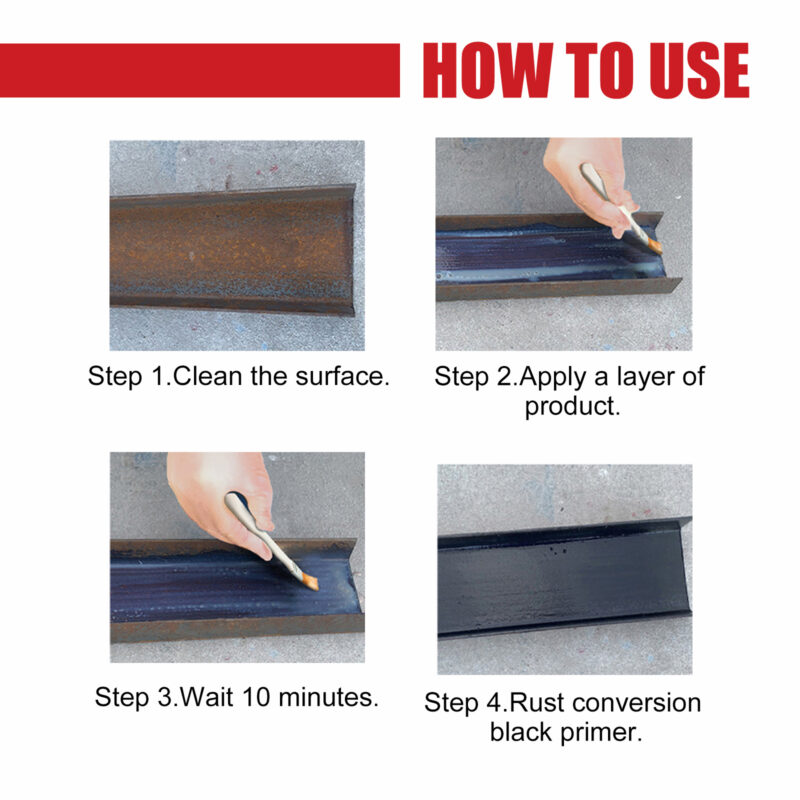Rayhong Car Rust Converter: Fast-Acting Rust Protection for Metal Parts - Image 6