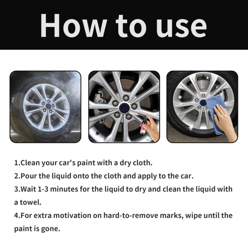 Rayhong Car Rust Remover: Fast-Acting, Multi-Purpose Rust Cleaner with Protective Formula - Image 6