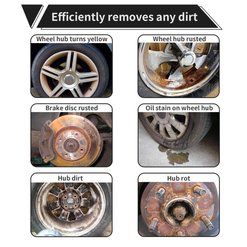 Rayhong Car Rust Remover: Fast-Acting, Multi-Purpose Rust Cleaner with Protective Formula - Image 3