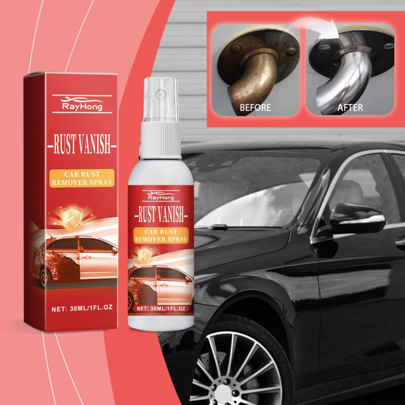Rayhong Car Rust Remover Spray: Fast-Acting Protective Formula for Metal Surfaces - Image 2