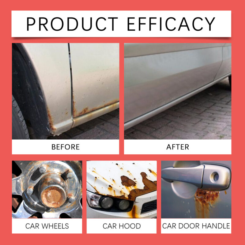 Rayhong Car Rust Remover Spray: Fast-Acting Protective Formula for Metal Surfaces - Image 4