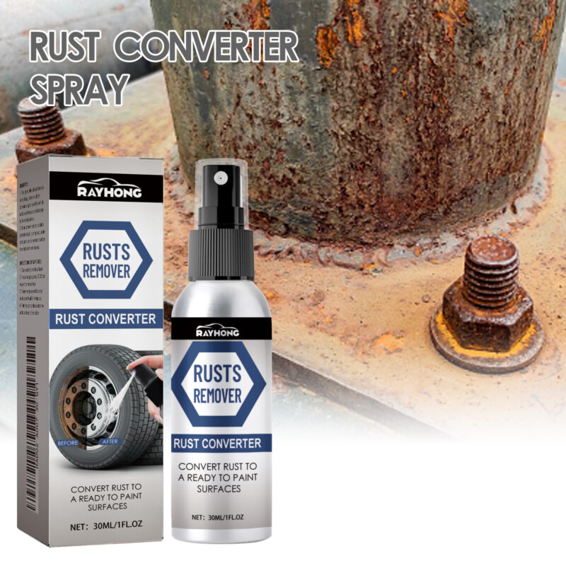 Rayhong Car Rust Remover Spray – Multi-Purpose Protective Formula for Hubs, Locks & Interiors - Image 2