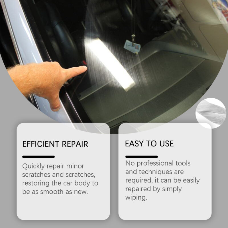 Rayhong Car Scratch Remover Cloth - Fast-Acting, Safe Paint Cleaner for Portable Scratch Repair - Image 3