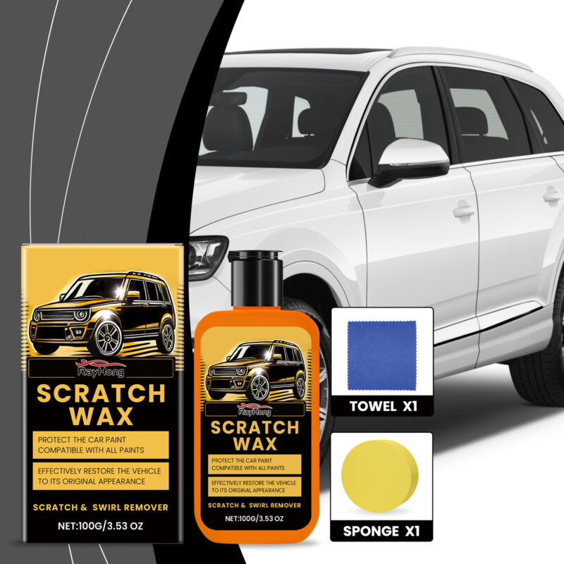 Rayhong Car Scratch Remover: Quick, Safe Paint Repair Paste - Image 2