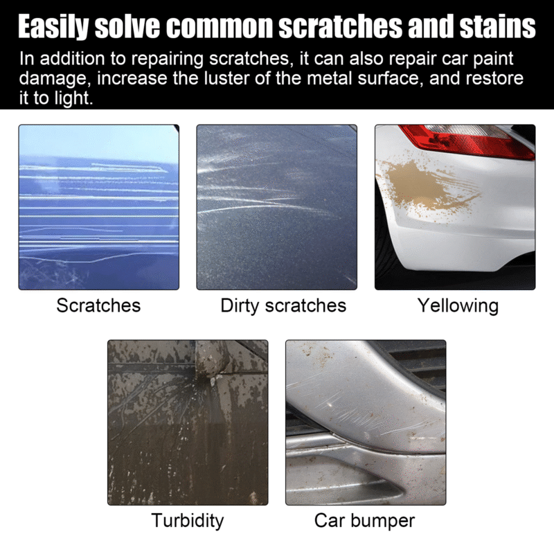 Rayhong Car Scratch Remover Wax - Fast-Acting, Surface-Safe Polish for Scratch Repair - Image 3