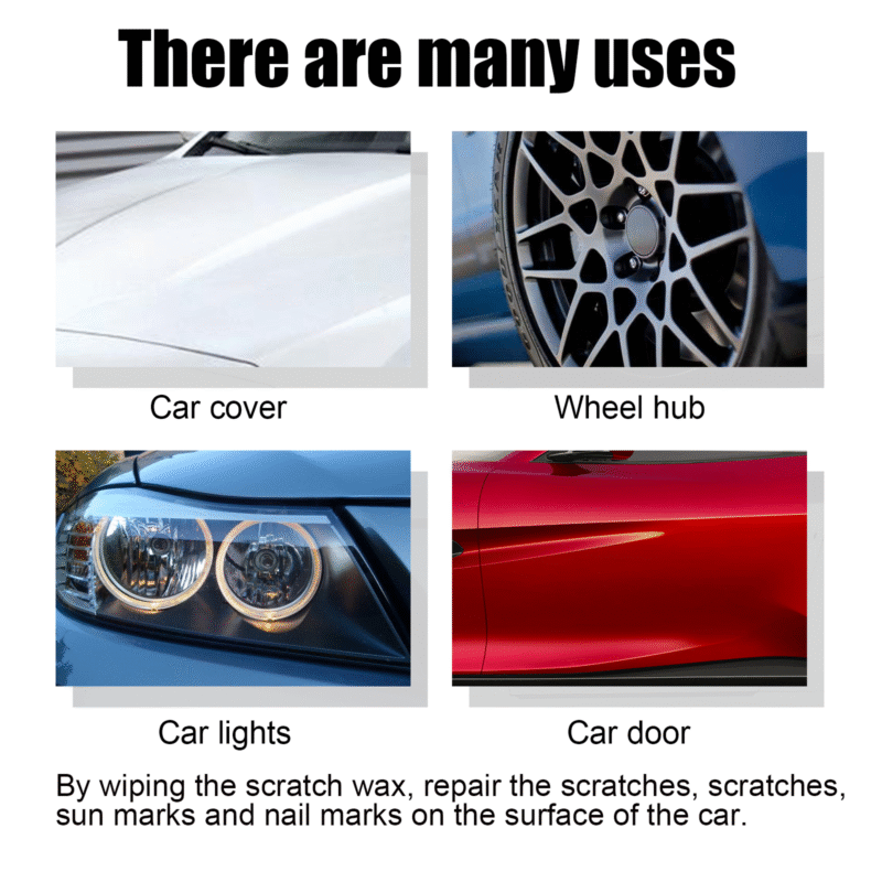 Rayhong Car Scratch Remover Wax - Fast-Acting, Surface-Safe Polish for Scratch Repair - Image 4