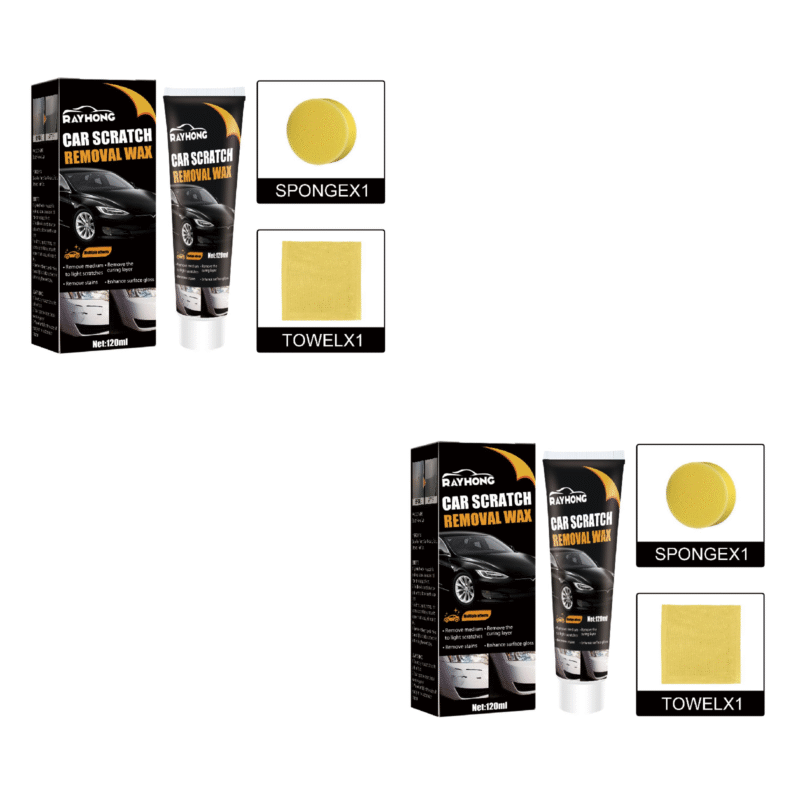 Rayhong Car Scratch Remover Wax – Paint Protection Polish, Safe & Fast-Acting - Image 2