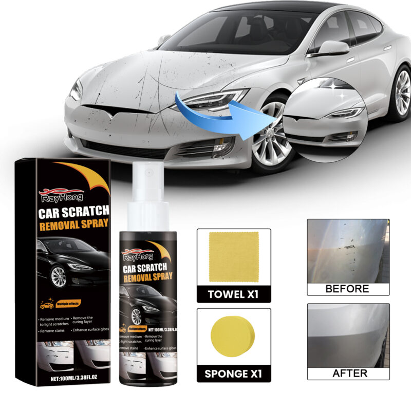 Rayhong Car Scratch Repair Kit: Multi-Purpose, Surface-Safe Paint Maintenance Formula - Image 2