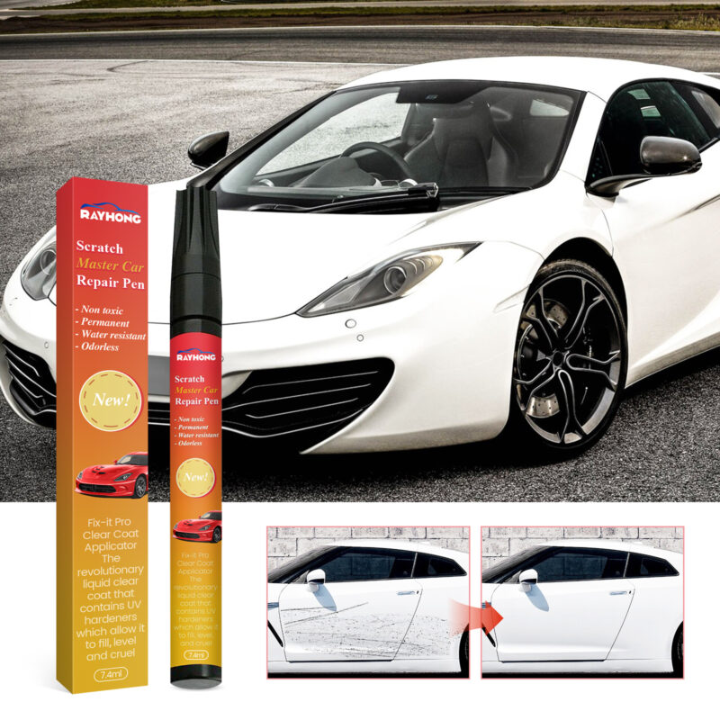 Rayhong Car Scratch Repair Pen: Fast-Acting, Surface-Safe Paint Scratch Fix - Image 2
