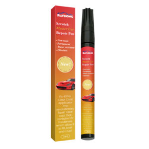 Close-up of Rayhong car scratch repair pen fast-acting surface-safe paint scratch fix tool