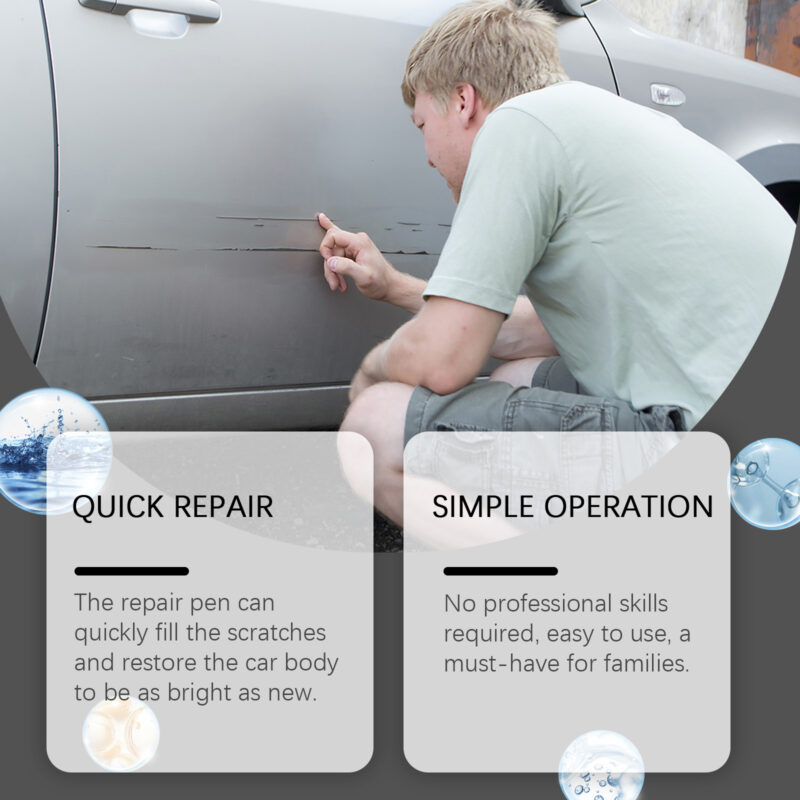 Rayhong Fast-Acting Car Scratch Repair Pen – Surface-Safe, Quick Paint Fix - Image 3