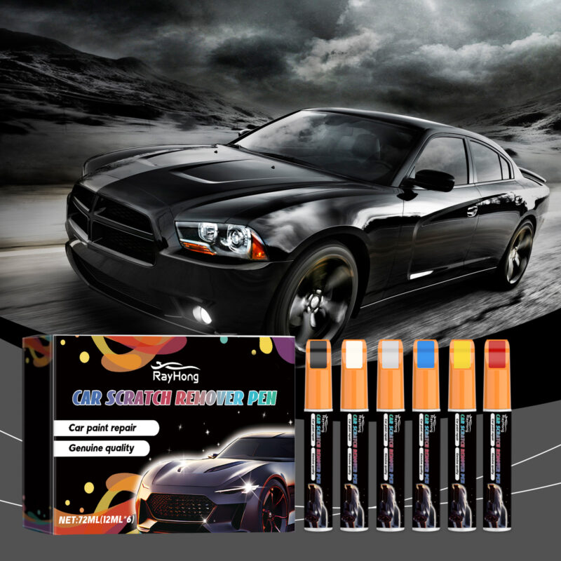 Rayhong Car Scratch Repair Pen: Multi-Color, Fast-Acting Protective Paint Coating - Image 2