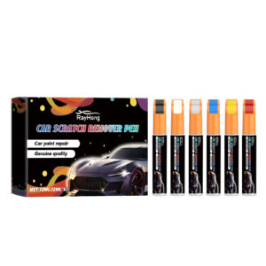 Rayhong multi-color car scratch repair pen with fast-acting protective paint coating