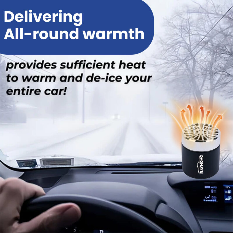 Rayhong Car Snow Remover: Fast-Acting Windshield Deicer & Defogger, Easy Deicing - Image 3