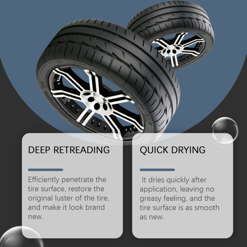 Rayhong Car Tire Cleaner Paste: Fast-Acting Refurbish & Protective Maintenance - Image 4