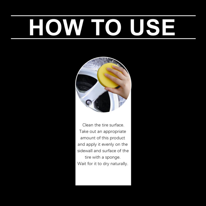 Rayhong Car Tire Cleaner & Retreading Paste – Multi-Purpose, Fast-Acting, Protective Formula - Image 6