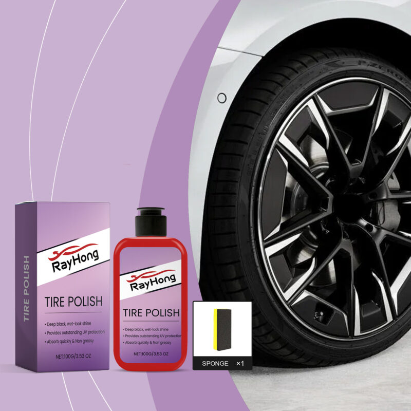 Rayhong Car Tire Cleaner: Rust Remover & Polishing Paste – Multi-Purpose, Fast-Acting - Image 2