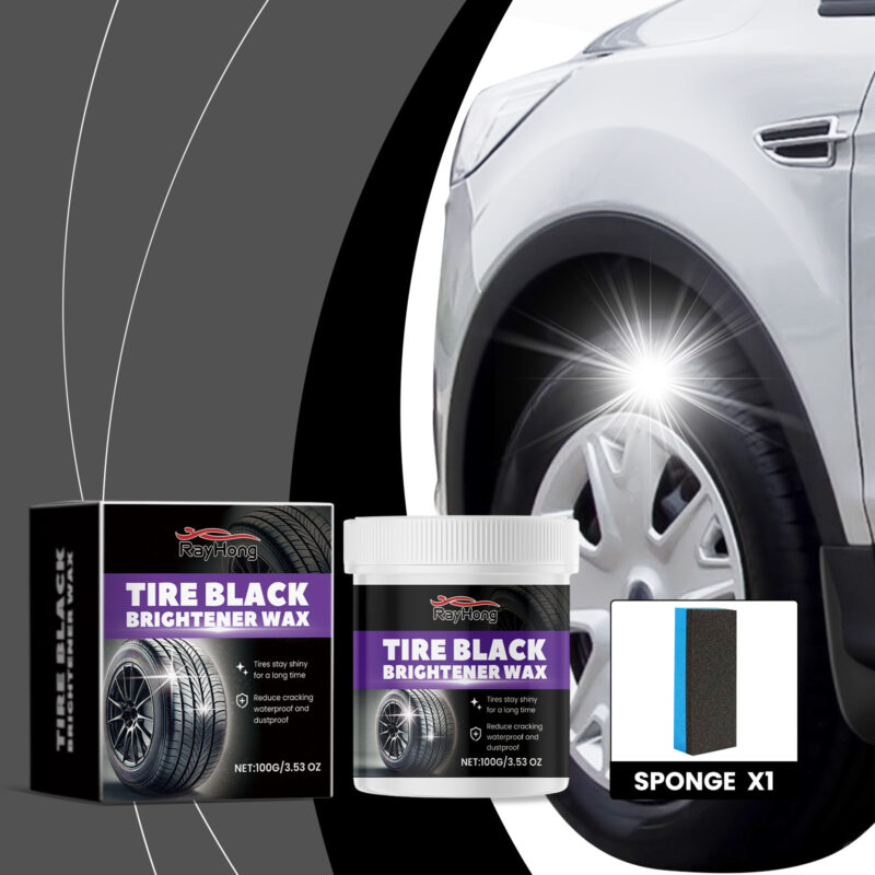 Rayhong Car Tire Coating Paste – Fast-Acting, Safe Decontamination & Brightening Formula - Image 2