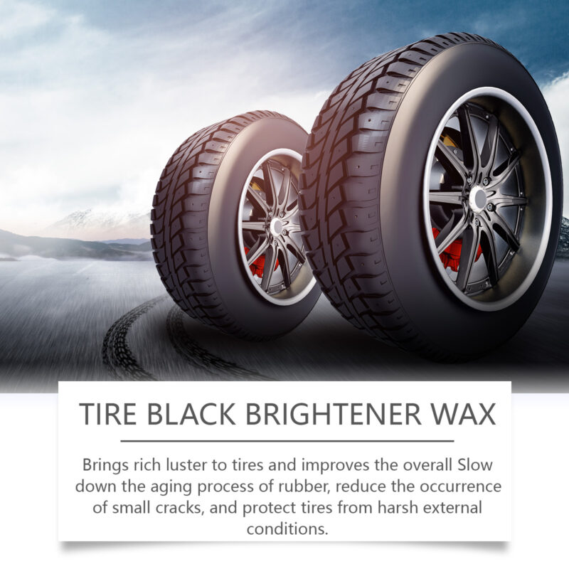 Rayhong Car Tire Coating Paste – Fast-Acting, Safe Decontamination & Brightening Formula - Image 3