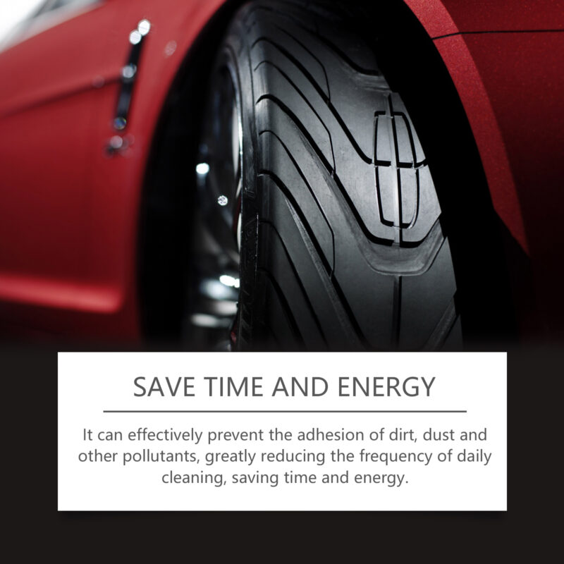Rayhong Car Tire Wax: Durable Dirt Repellent & Aging Prevention Formula - Image 4