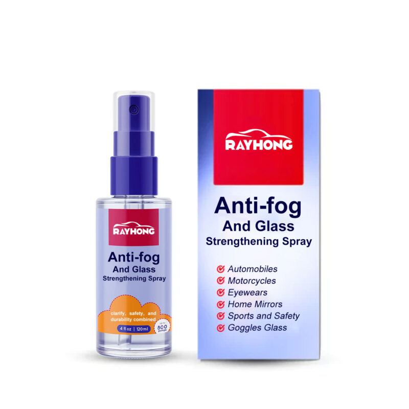 Rayhong Car Windscreen Anti-Fog Spray: Multi-Purpose, Safe & Long-Lasting - Image 2