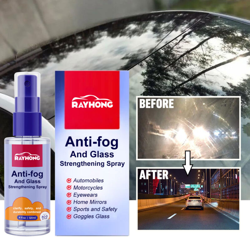 Rayhong car windscreen anti-fog spray for clear fog-free windows