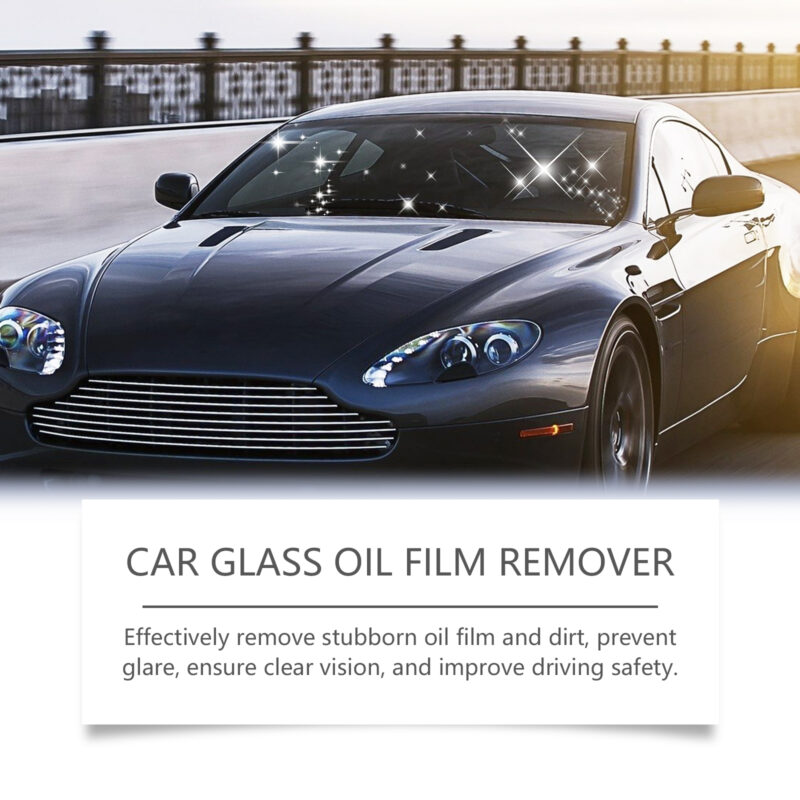 Rayhong Car Windshield Cleaner: Fast-Acting Oil Film Remover, Waterproof Formula - Image 3
